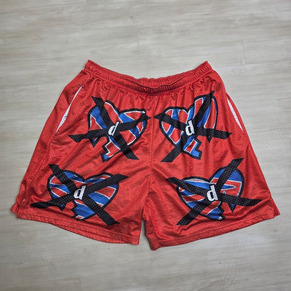 Chalk Line WWE D-Generation X HBK Shawn Michaels Mesh Shorts Mens Size Large